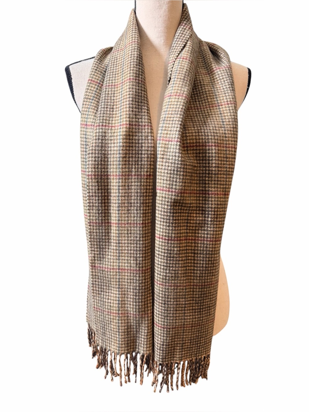 Drake’s for Barneys New York 100% Cashmere Scarf Made in Scotland